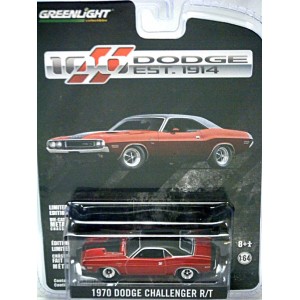 Greenlight Anniversary Series - Dodge 100th Anniversary - 1970 Challenger R/T