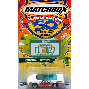 Matchbox Across America - Florida Sunshine Chevrolet Convertible 
