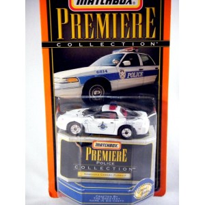 Matchbox Premiere Series Nebraska State Patrol Chevrolet Camaro Z-28 Police Car