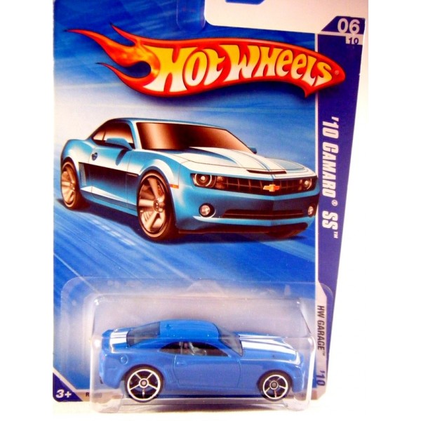 hot wheels camaro blue