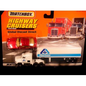 Matchbox Highway Cruisers Set with a Ford Aeromax and a BMW 850i