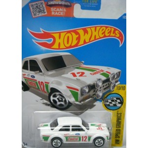 Hot Wheels - 1970 Ford Escort RS1600 Rallye Car