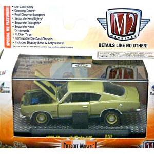 M2 Machines Detroit Muscle - 1969 Plymouth Cuda 440
