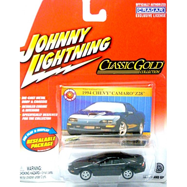 Loose 1:64 Diecast Johnny Lightning 1996 Chevy Camaro Z28 Set of 2 cars