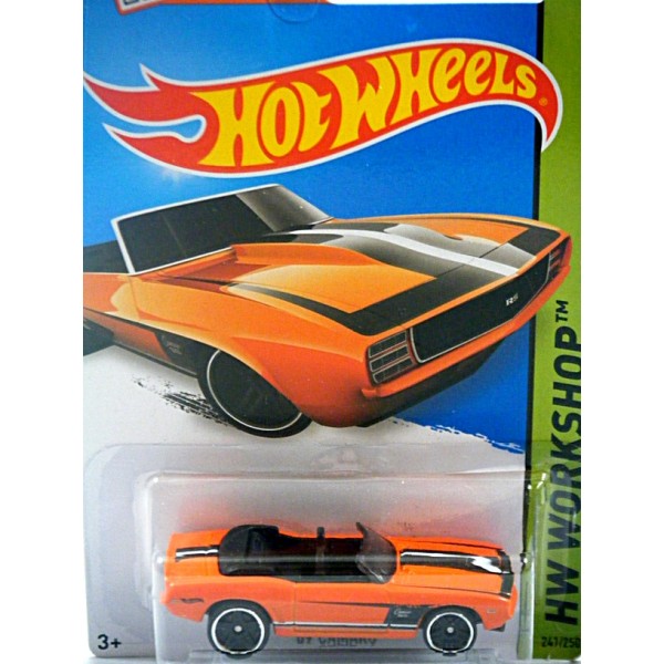 1969 camaro hot wheels