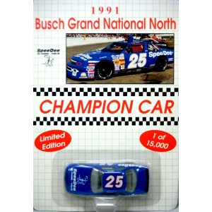 NASCAR Ricky Craven SpeeDee Chevrolet Lumina Bush North Champion Stock