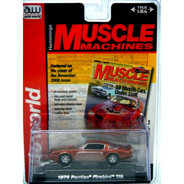 Auto World Vintage Muscle '76 Pontiac deals Firebird Trans Am Trio!