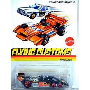 Hot Wheels - Flying Customs -Tyrrell P34 Six Wheeler Formula One Race Car