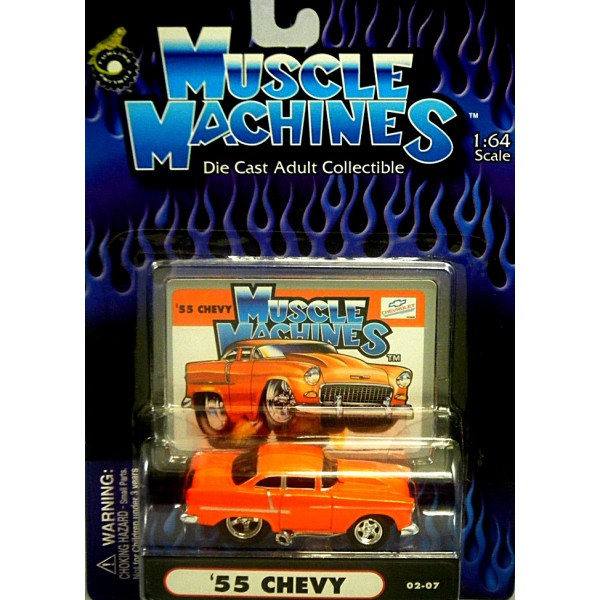 Muscle Machines 1955 Chevrolet Bel Air Hot Rod Global Diecast Direct 