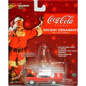 Johnny Lightning Johnny Lightning 1958 Chevrolet Impala Coca Cola Christmas Coca Cola Christmas