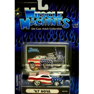 Muscle Machines - Stars & Stripes Chevy Nova SS