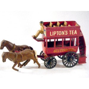 Matchbox Models of Yesteryear (Y12-A-2) 1899 London Horse Drawn Bus (1959)