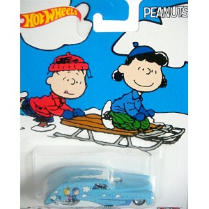 Hot Wheels Nostalgia Pop Culture Series - Peanuts - Charlie Brown and Lucy Rolling Thunder Sedan Delivery