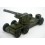Tootsietoy Military 6 Wheel Army Cannon (1950)