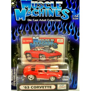 Muscle Machines 1963 Chevrolet Corvette Split Window Coupe