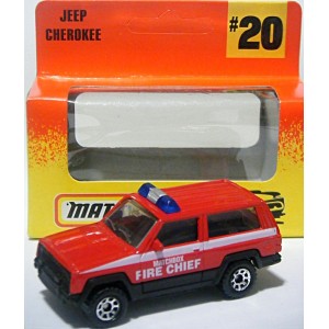 Matchbox - Jeep Cherokee Fire Chief