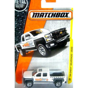 Matchbox - Chevrolet Silverado Crew Cab Elevator Service Pickup Truck