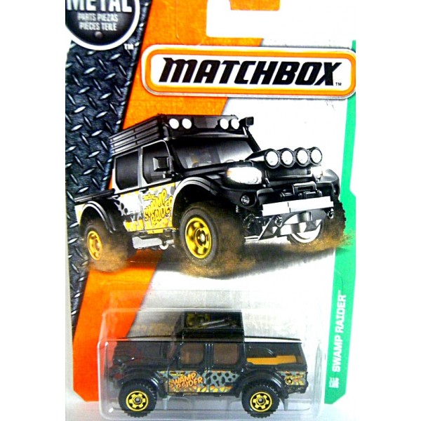 Matchbox - Swamp Raider - Off-Road 4x4 Pickup Truck - Global Diecast Direct
