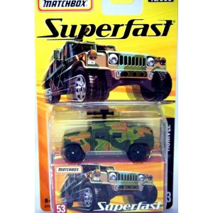 Matchbox Superfast Military HumVee