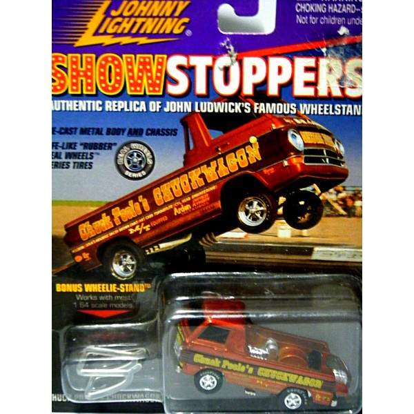 Johnny Lightning ShowStoppers - Chuck Poole's Chuckwagon Dodge A-100 Pickup  Truck