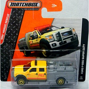 Matchbox Ford F-550 Super Duty Fire Truck