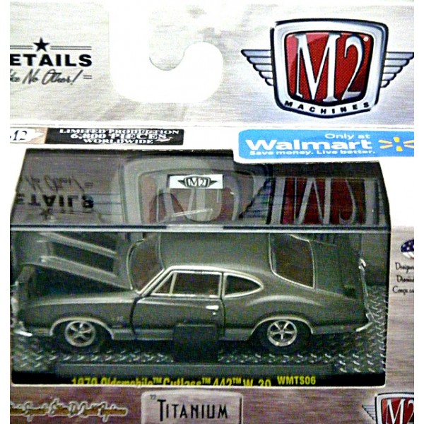 M2 Machines - Titanium - 1970 Oldsmobile 442 W-30