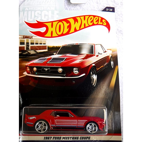 hot wheels 67 ford mustang coupe