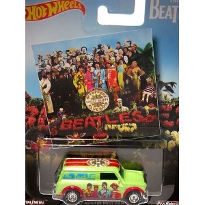 Hot Wheels Nostalgia - Pop Culture - The Beetles - Sgt Pepper 1967 Austin Mini Van