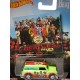 Hot Wheels Nostalgia - Pop Culture - The Beatles - Sgt Pepper 1967 Austin Mini Van