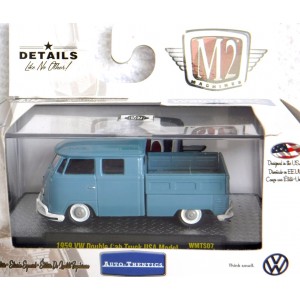 M2 Machines Auto Thentics VW - 1959 VW Double Cab Pickup Truck 