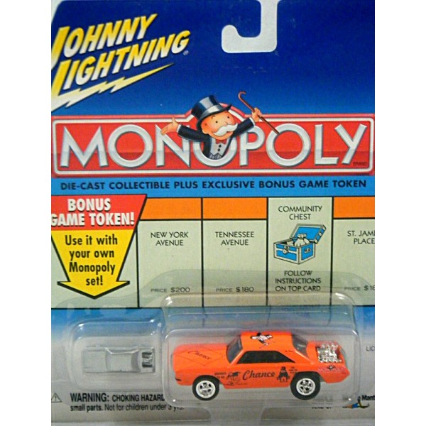 Token  MONOPOLY *RR* Johnny Lightning 1:64 NEU 1977 Dodge VAN 