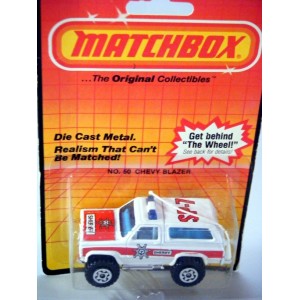 Matchbox Chevrolet Blazer Sherrif Police Truck