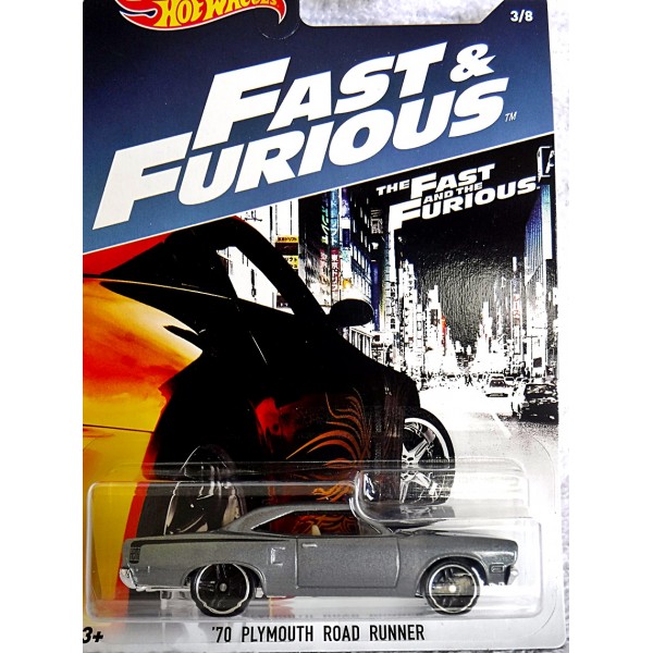 Fast & Furious 1970 Plymouth Road Runner HOT WHEELS MOC 