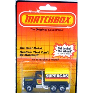 Matchbox Peterbilt SUPERGAS Tanker