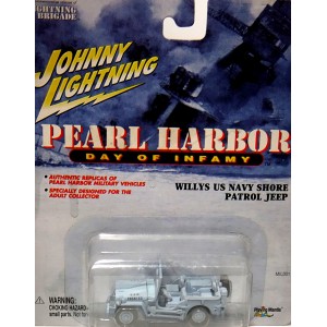 Johnny Lighting Pearl Harbor Day of Infamy - US Navy Willys Jeep