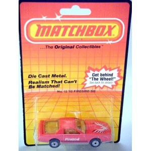 Matchbox 1982 Pontiac Firebird SE