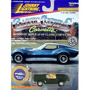 Johnny Lightning - Classic Customs Corvette - 1962 Chevreolet Corvette