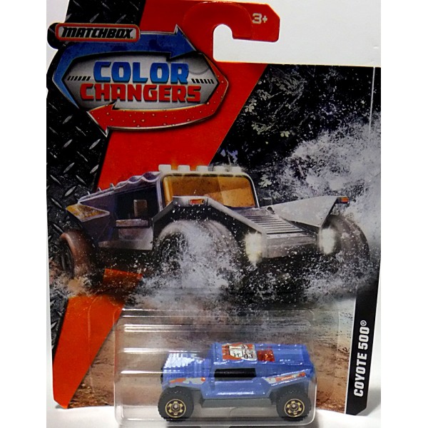 Coyote 500 Matchbox Color Changers SALE HA39