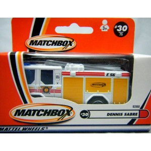 Matchbox Dennis Sabre Fire Truck