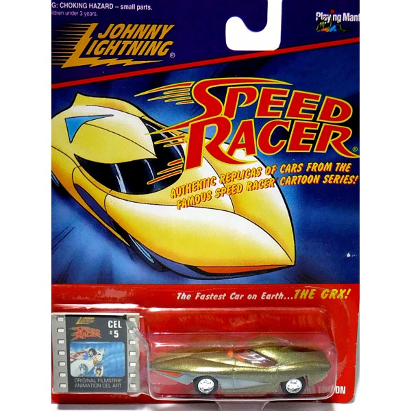 1/64 JOHNNY LIGHTNING SPEED RACER R1 GRX GOLD 