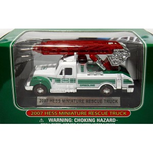 Hess - 2007 Miniature Hess Fire Rescue Truck 