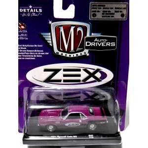 M2 Machines Drivers - ZEX - 1971 Plymouth Cuda 383