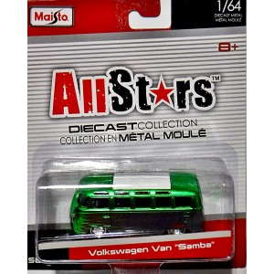 Maisto All Stars - Volkswagen 21 Window Samba Bus