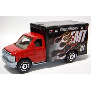 Matchbox - Fire Department Ford Box Van