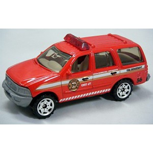 Matchbox - Ford Expedition Fire Department Truck