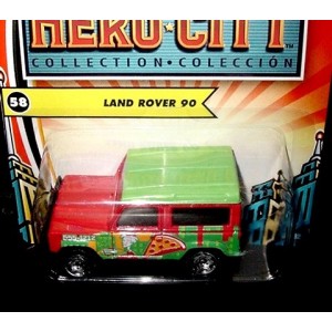 Matchbox Land Rover 90 Pizza Delivery Truck