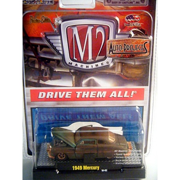 M2 Machines Auto-Projects 1949 Mercury Barn Find - Global Diecast