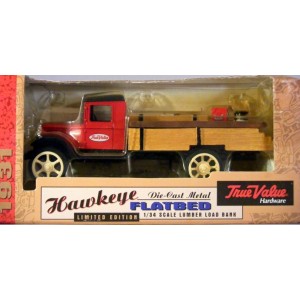 Ertl - 1931 Hawkeye Flatbed - Tru Value Series 3 Bank