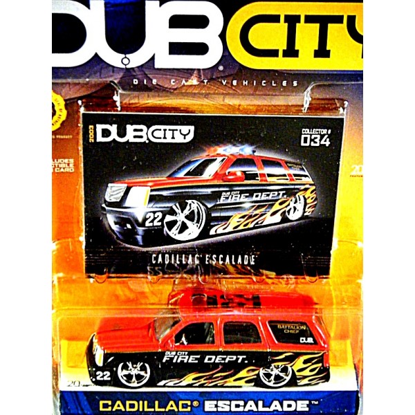 Jada Dub City Cadillac Escalade Fire Truck - Global Diecast Direct