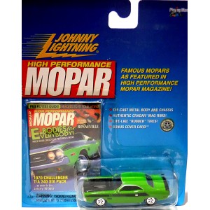 Johnny Lightning High Performance MOPAR Magazine 1970 Dodge Challenger T/A 340 Six Pack